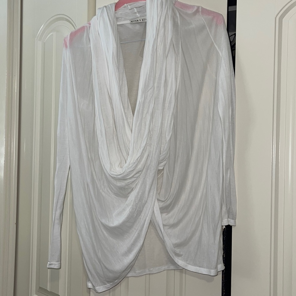 Alice and Olivia Wrap Top